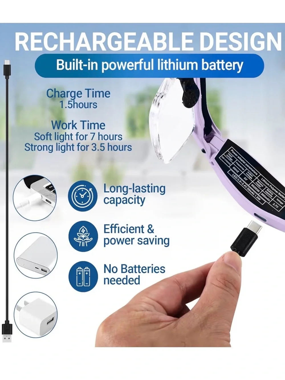 Rechargeable Magnifying Glasses